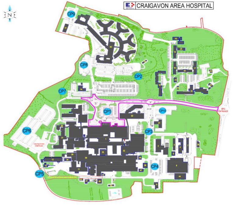 Parking at Craigavon | Southern Health & Social Care Trust