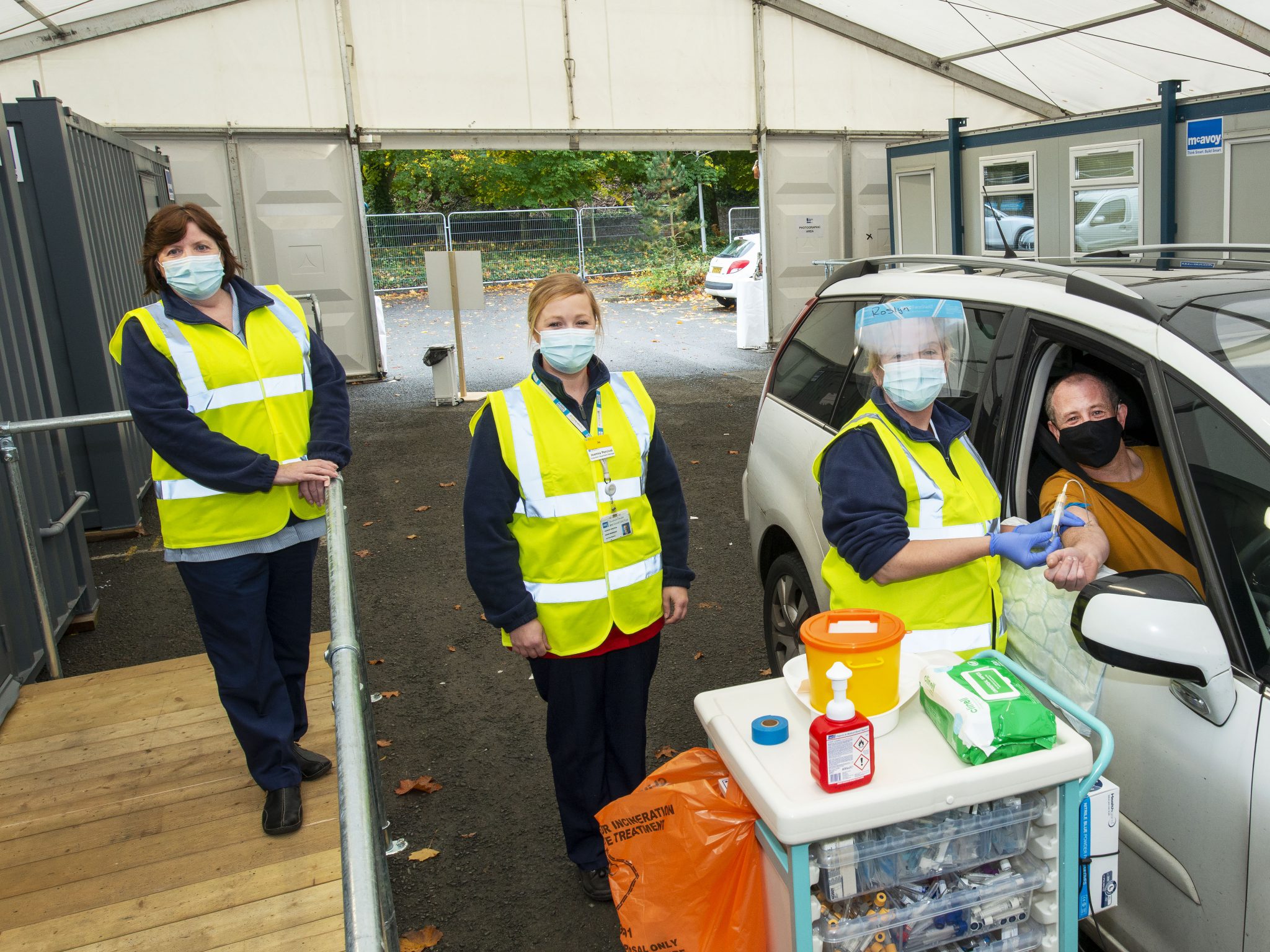 New drive through blood testing service Southern Health & Social Care