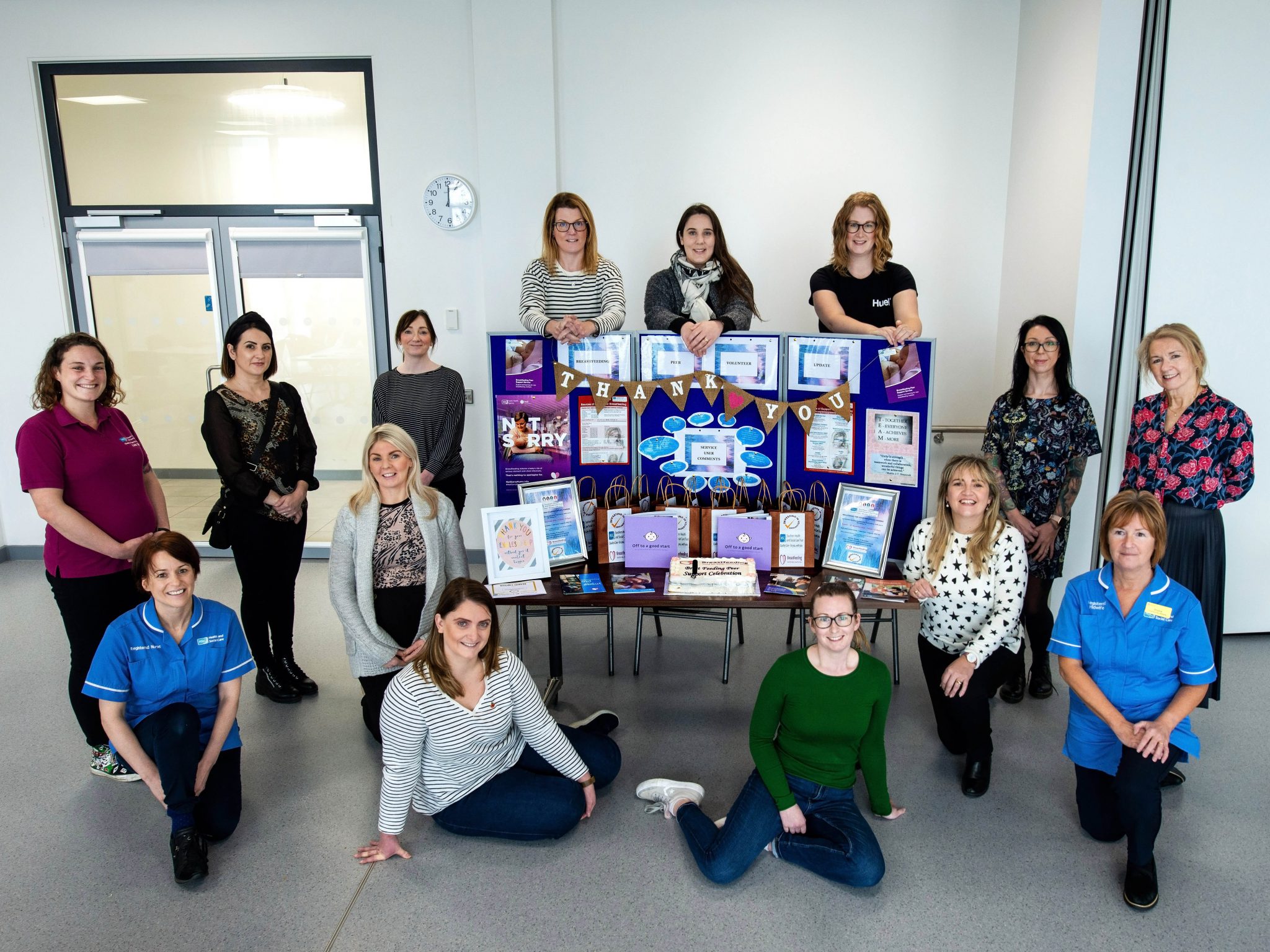 Breastfeeding peer support celebration event Southern Health & Social