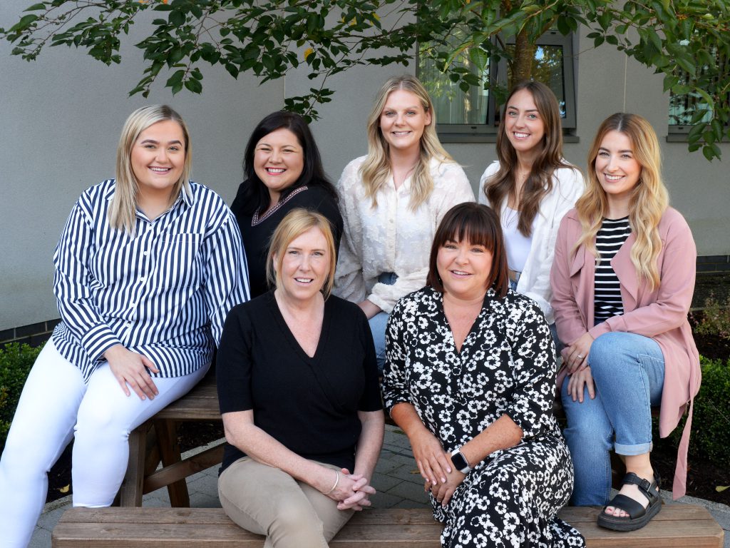 Dr Jen McKenna (SHSCT Consultant Midwife) and Paula Boyle (SHSCT Acting Head of Midwifery) welcomes new midwives to the Southern Health and Social Care Trust.