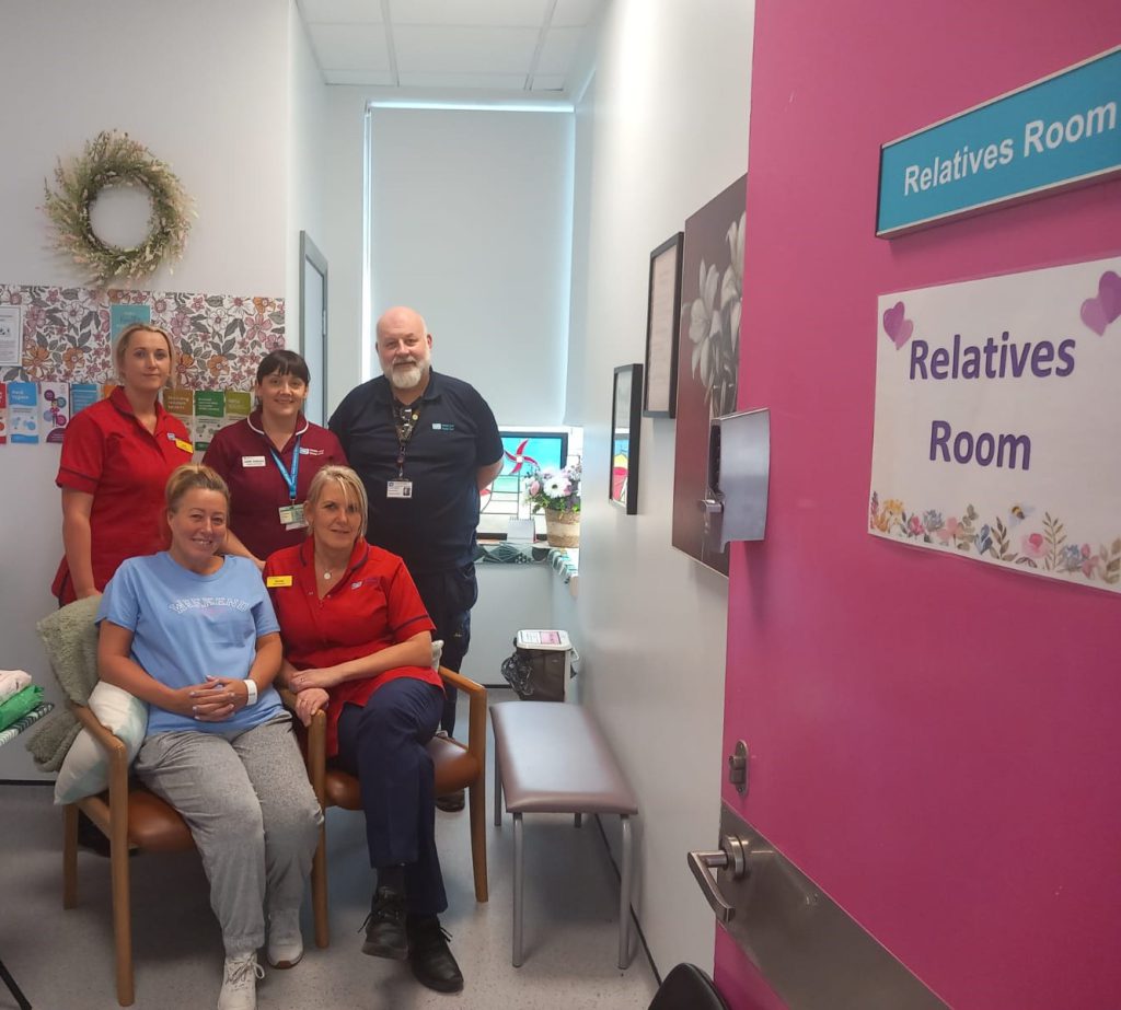 New relatives room on 3 North | Southern Health & Social Care Trust