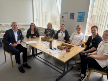 Speech therapists host Royal College visit