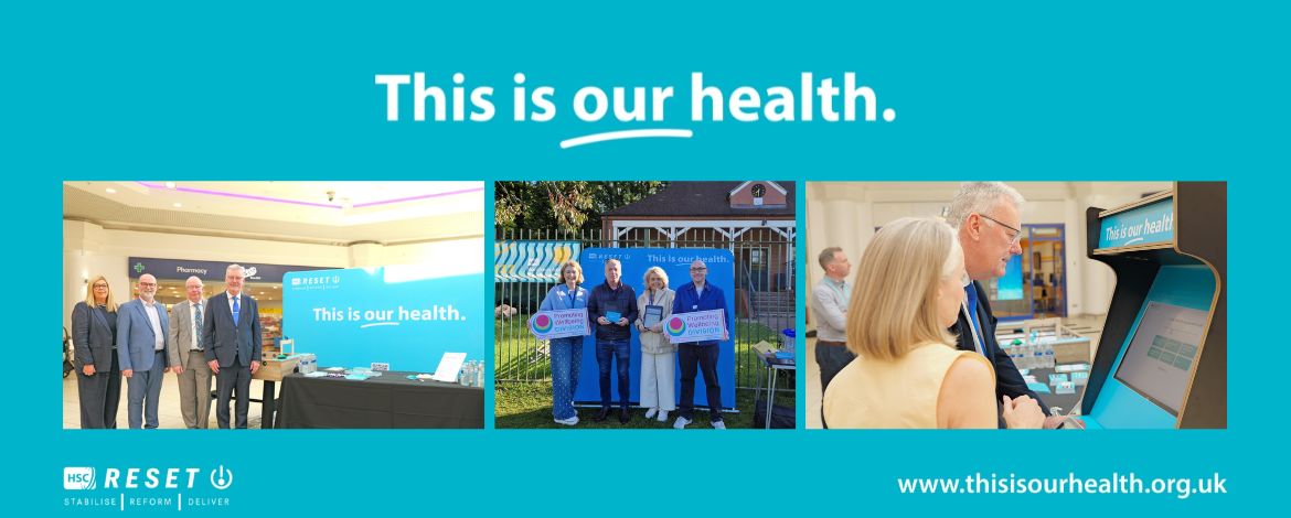 This is our health banner